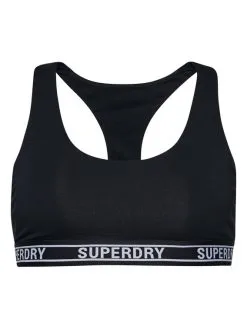 Superdry Underwear Bustier, Crop-Top Mit Multi-Logo -Geschenkideen Verkäufe Superdry Underwear Bustier Crop Top mit Multi Logo schwarz W3110357A 73A 5