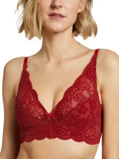Triumph Amourette 300 Rococo Spitzen-BH Ohne Bügel 13 Triumph Amourette 300 Rococo Spitzen-BH Ohne Bügel -Geschenkideen Verkäufe Triumph Amourette 300 Rococo Buegel BH rot 10213082 00NX 6